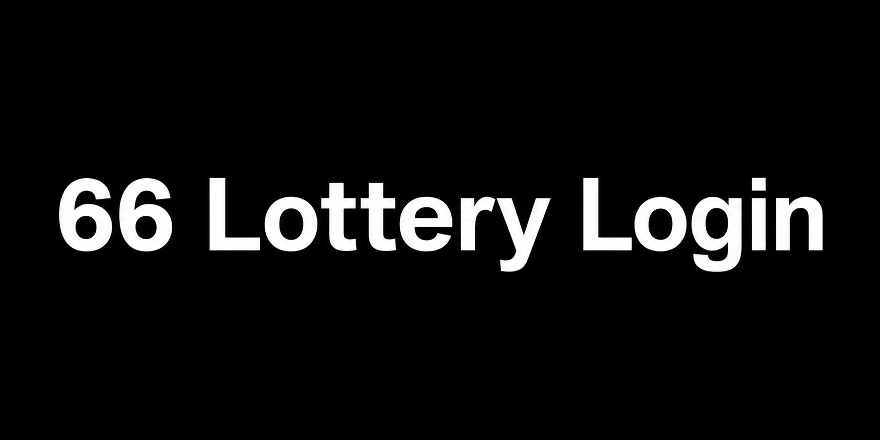 66 Lottery
